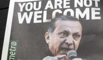 Газета «Metro» в Нью-Йорке: «Эрдоган, проваливай!»   