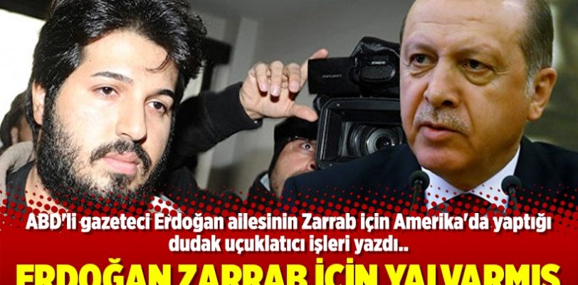 Эрдоган упрашивал освободить Зарраба