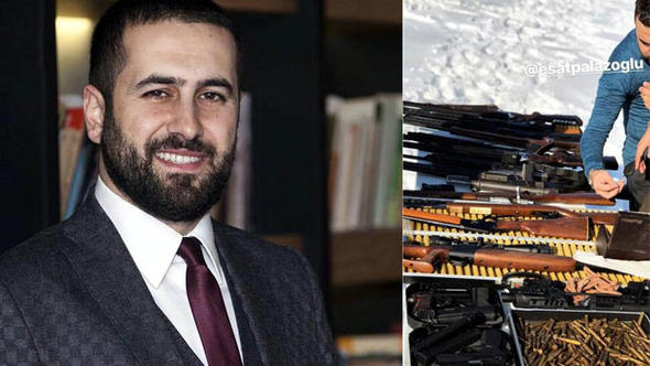 Снимки зята проповедника Джуббели Ахмета с оружием вызвали неодобрительную реакцию