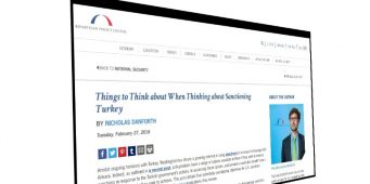 Американский аналитик предложил воздействовать на Турцию через санкции