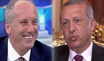 Какого кандидата в президенты больше смотрят по телевизору: Индже или Эрдогана?   