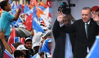 На предвыборный митинг Эрдогана в Малатье рабочих доставляли насильно