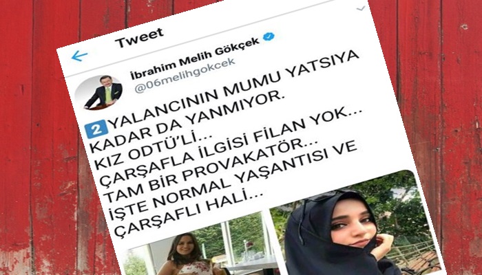 Бывший мэр Анкары назвал невинную девушку провокаторшей 