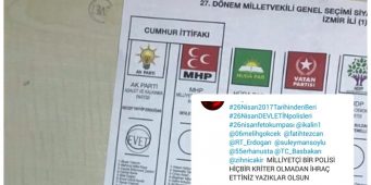 Голосовавшего за Эрдогана полицейского уволили   