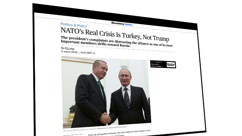 НАТО следует беспокоиться об Эрдогане, а не о Трампе