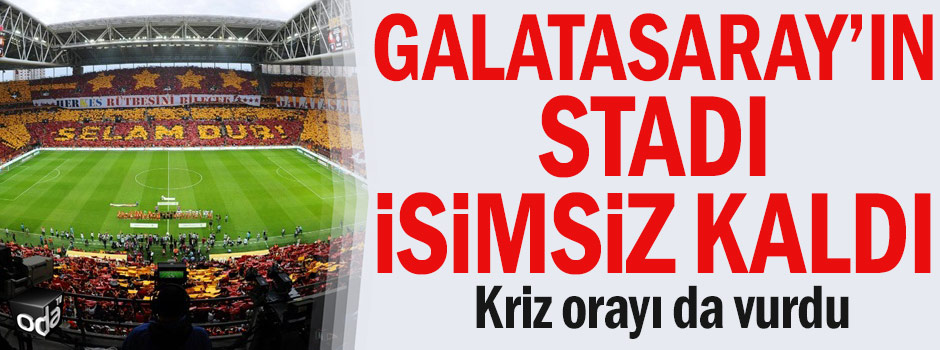 Кризис ударил по футболу в Турции. Стадион Галатасарая остался без спонсорского названия