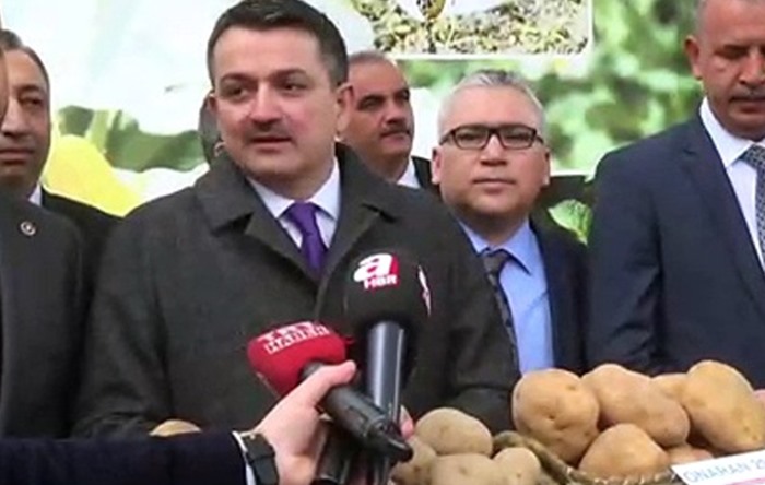 Скандал на фоне отмены пошлин на картофель: Министр сельского хозяйства Турции оказался консультантом крупной картофельной компании