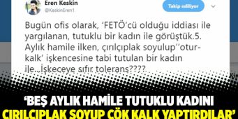 Турецкая правозащитница: Арестованную беременную девушку раздели и заставили многократно приседать