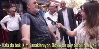 Житель Стамбула выразил резкое недовольство политикой Эрдогана: Этот человек не должен управлять страной