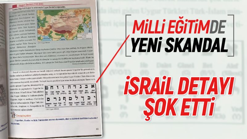 Скандал в министерстве образования Турции: Еврейский алфавит выдали за уйгурский