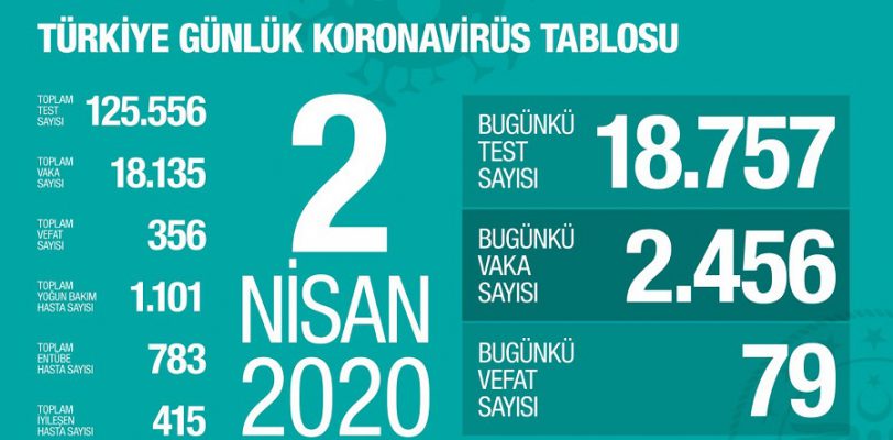 В Турции ежедневно заражаются коронавирусом 2-3 тыс. человек 