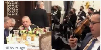 Народу черствый хлеб, а премьер-министру Ирака музыкальный прием от дворца Эрдогана