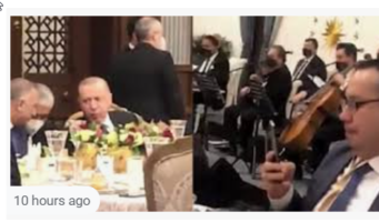 Народу черствый хлеб, а премьер-министру Ирака музыкальный прием от дворца Эрдогана