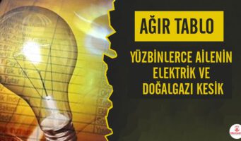 В Турции 590 тысяч семей отключены от газа, 123 тысячи семей – от электричества   