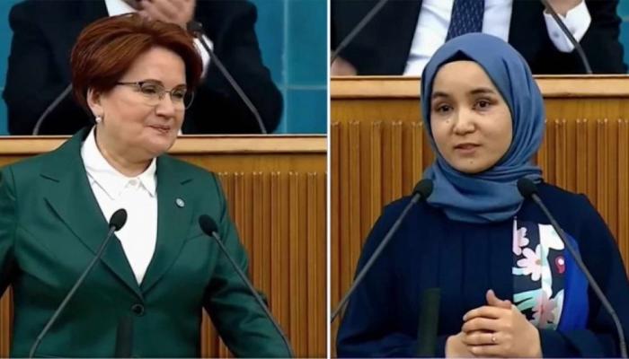 Турецкий парламентский телеканал TBMM TV прекратил трансляцию после того, как Акшенер пригласила уйгурку на трибуну
