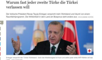 Немецкая газета: Каждый второй турок хочет бежать из Турции