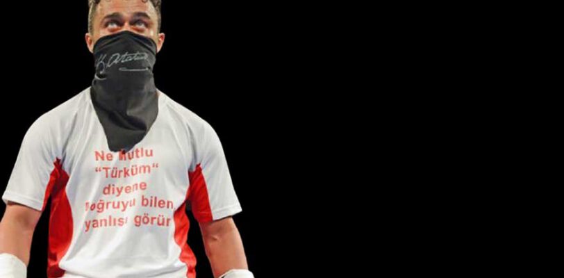 Боксер Унсал Арык выйдет в ринг в футболке с надписью «Где 128 млрд долларов?»