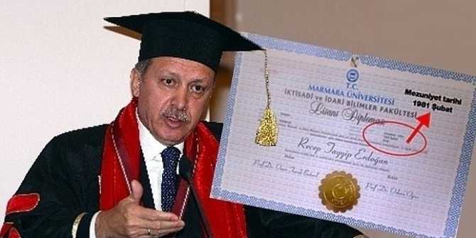 Новые подробности вокруг «диплома» Эрдогана
