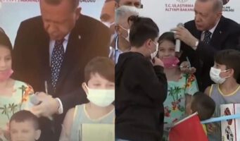 Пользователей возмутила выходка Эрдогана