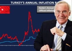 Стив Ханке: Годовая инфляцию в Турции – 138%